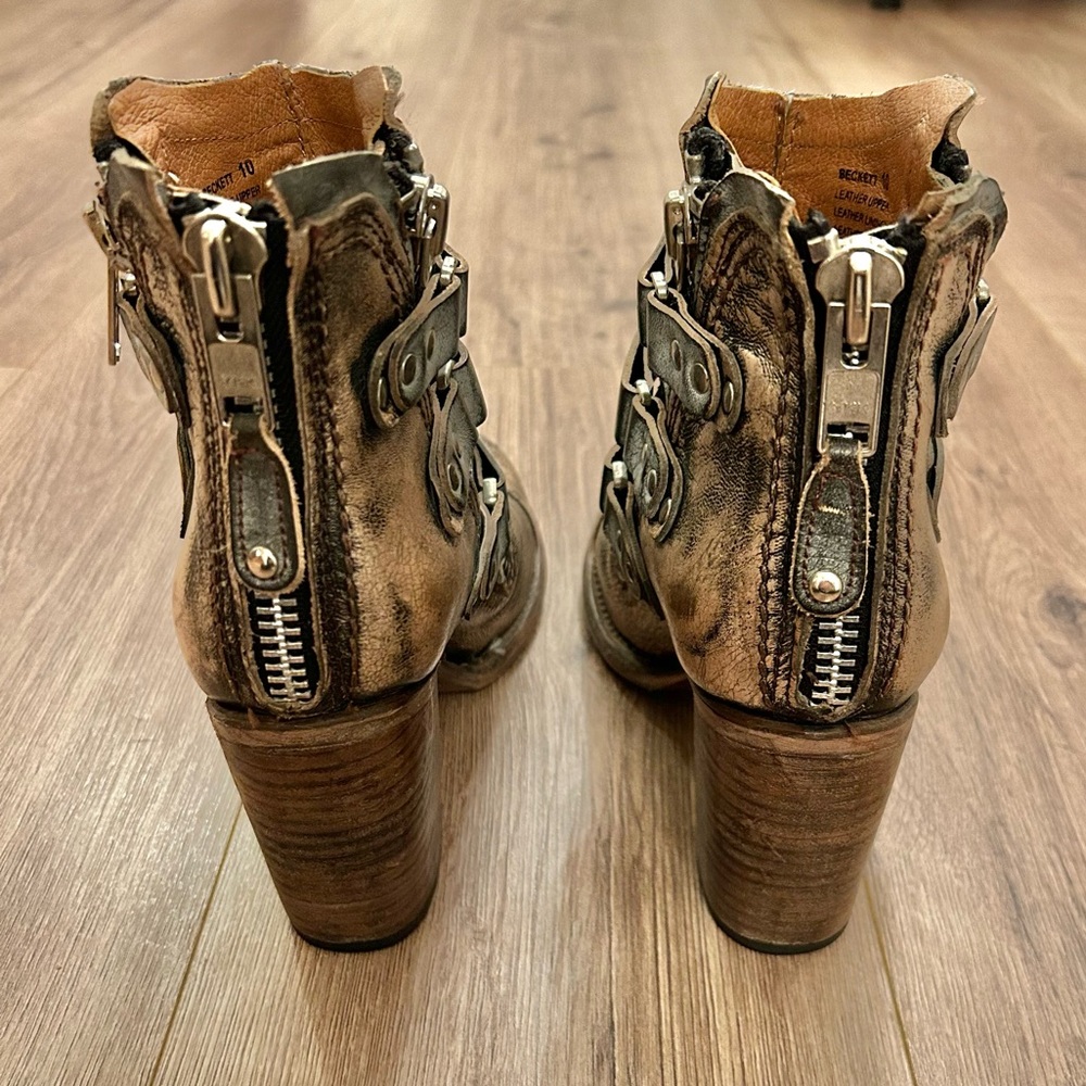 Freebird Beckett Leather Boots - Picture 4 of 9